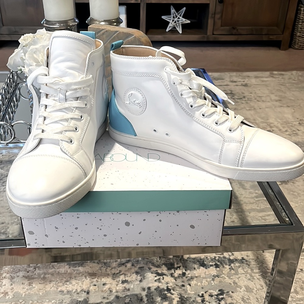 AUTHENTIC CHRISTIAN LOUBOUTIN SNEAKERS. LIKE NEW Size 47